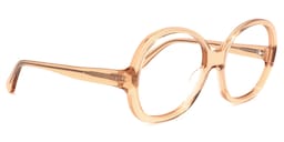 Bryan Round Orange Glasses2