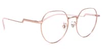 Tiffany Round Pink Glasses2