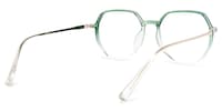 Gonzalez Geometric Green Glasses4