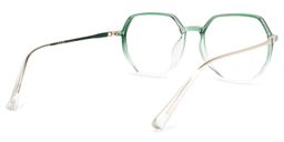 Gonzalez Geometric Green Glasses4