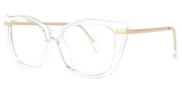 Wesby Cateye Crystal Glasses1