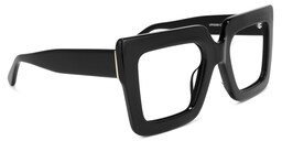 Brandon Square Black Glasses2