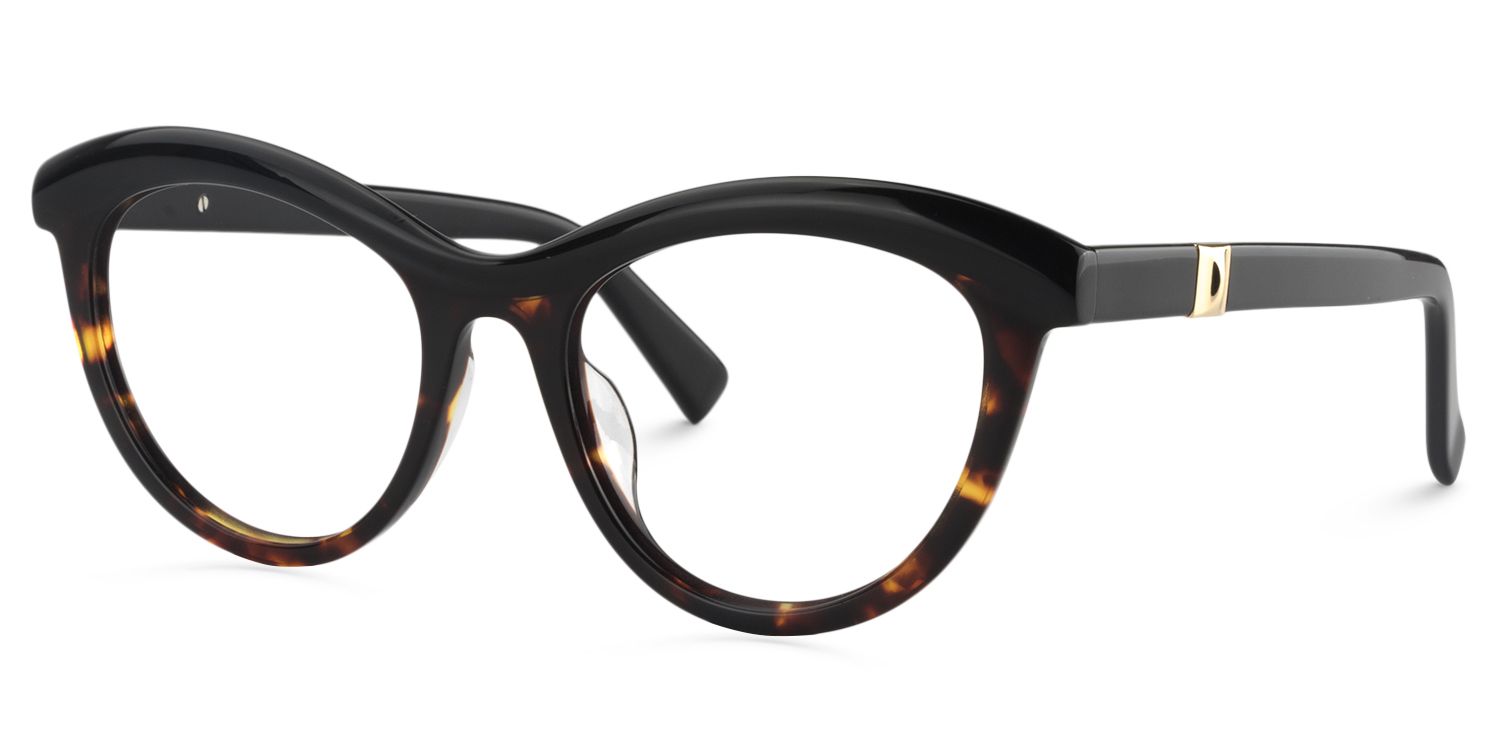 Sean Cat Eye Tortoise Glasses | Zeelool Glasses3
