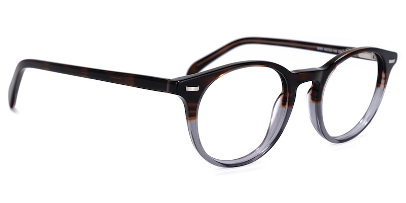 Yram Round Two-Tone Glasses | Zeelool Glasses2
