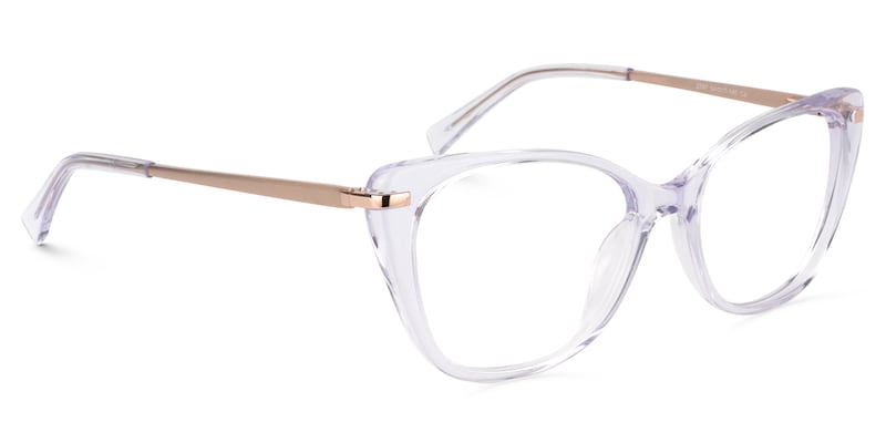 Cat Eye Crystal Glasses | Zeelool Glasses3