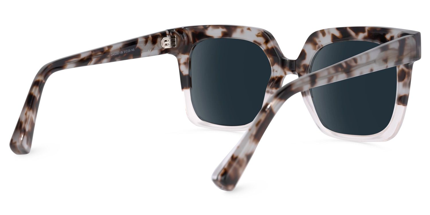 Dexter Square Light-Tortoise Sunglasses for Women & Men | ZEELOOL3