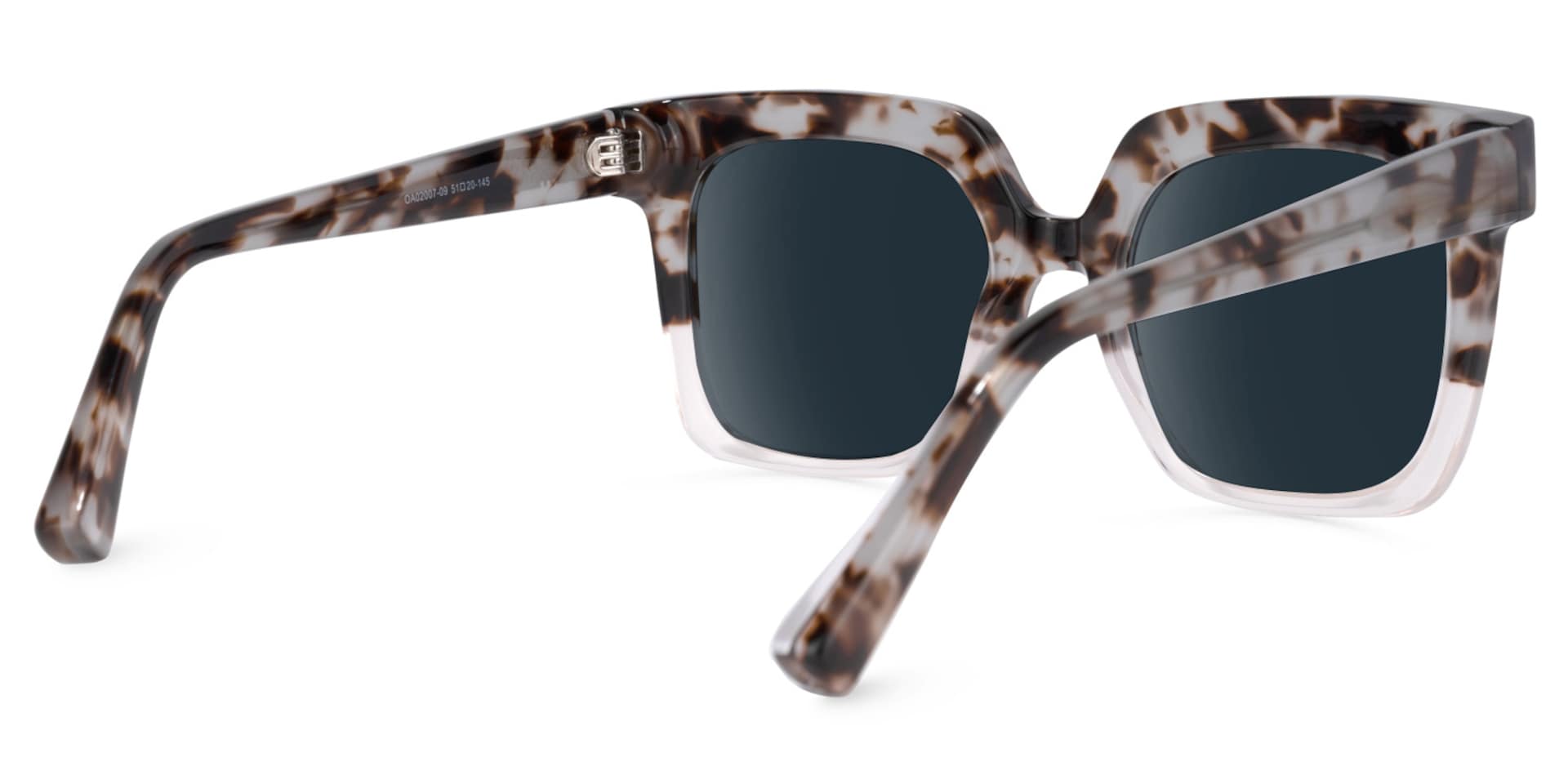 Dexter Square Light-Tortoise Sunglasses | Zeelool Glasses3