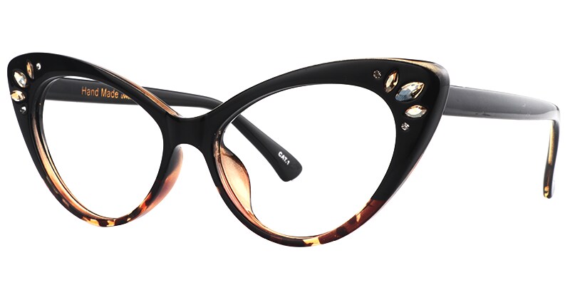 たーちゃんルース4pcページ Cat Eye Tortoise Glasses