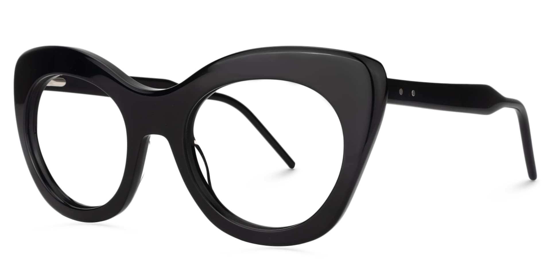 Cat-eye Black Glasses | Zeelool Glasses2