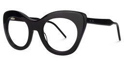 Maria Cat-eye Black Glasses2