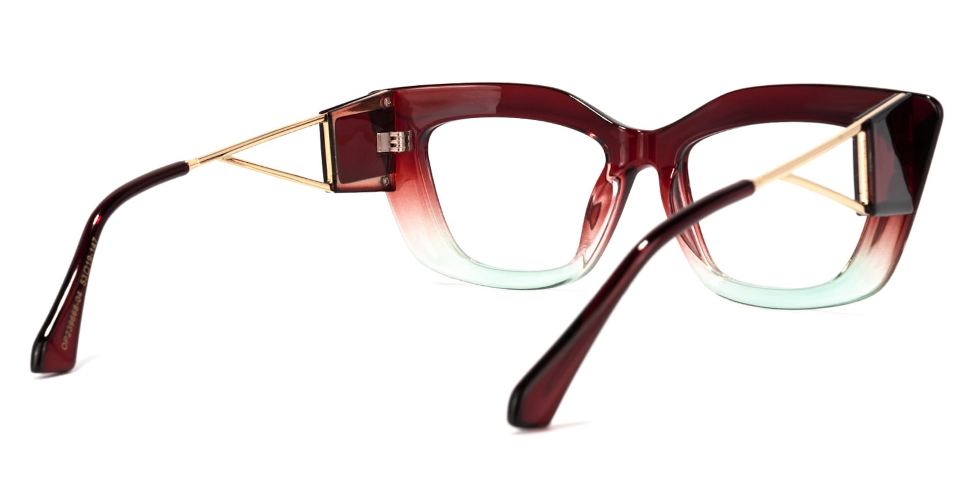 Ferrer Cateye Red Glasses | Zeelool Glasses3