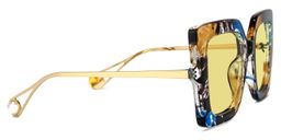 Qatar Square Blue/Black Sunglasses2