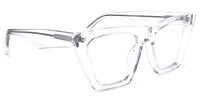 Cecile Cat Eye Crystal Glasses2