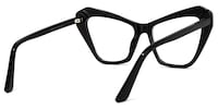 Benita Cateye Black Glasses3