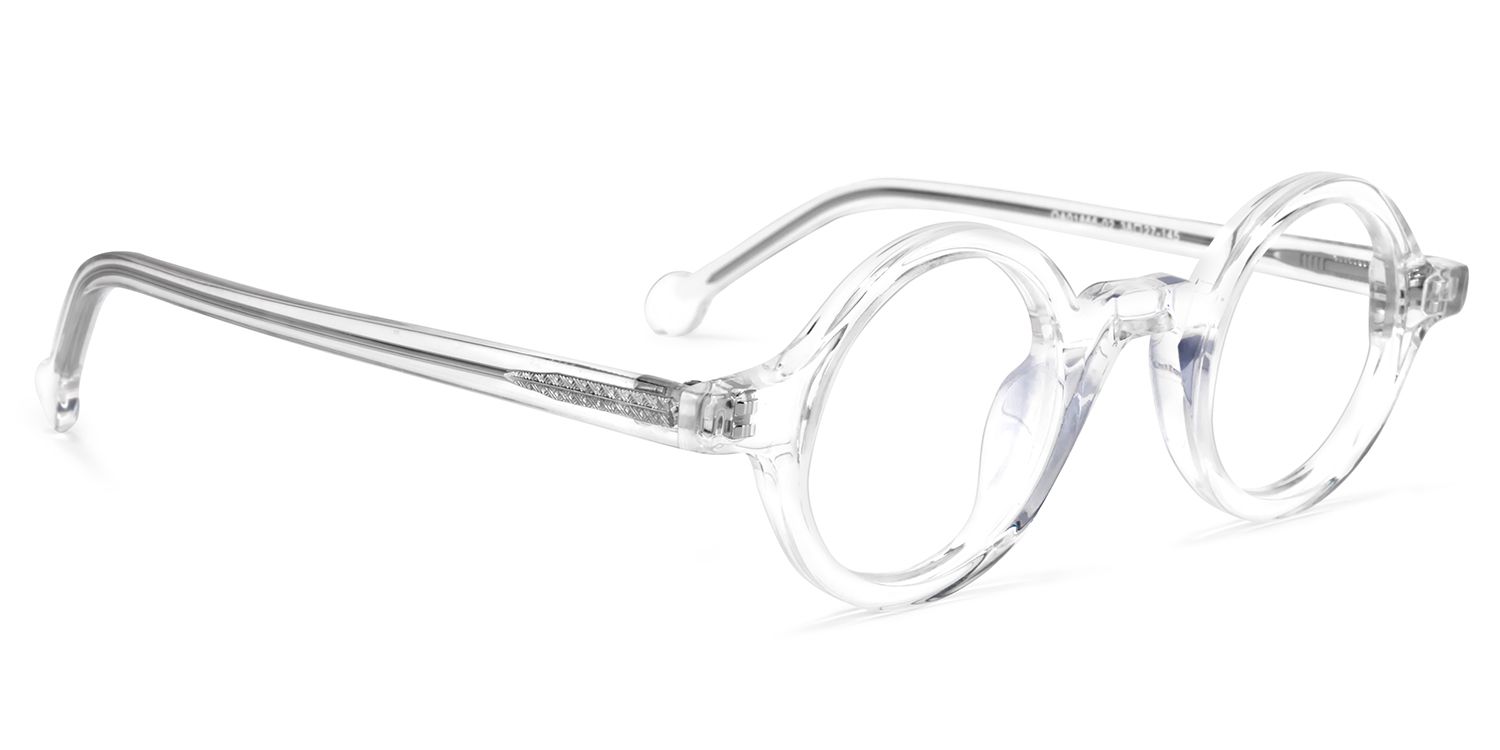 Round Clear Glasses | Zeelool Glasses2