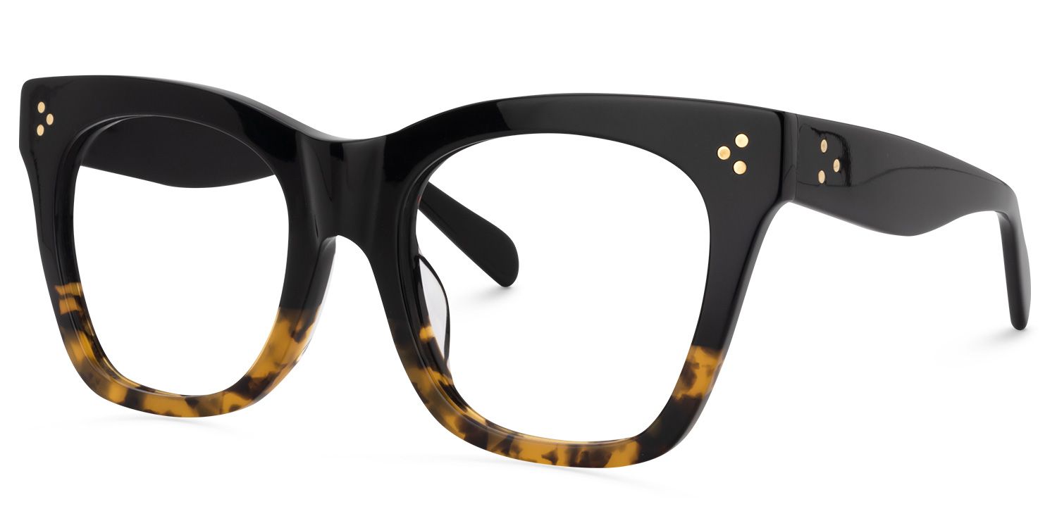 Tandy Rectangle Tortoise Glasses | Zeelool Glasses1