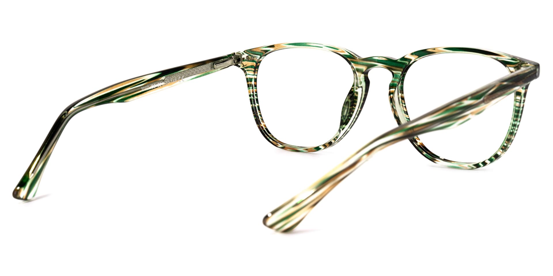Powell Square Green Glasses | Zeelool Glasses3