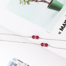 Red Beads Eyeglasses Chain-021