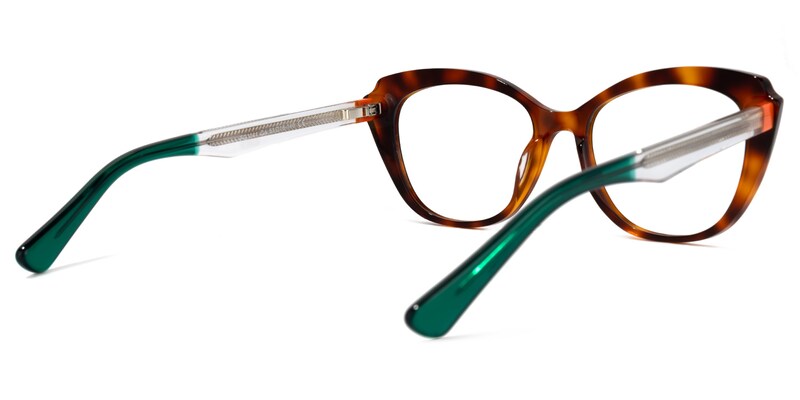 Glynda Cateye Tortoise Glasses | Zeelool Glasses3