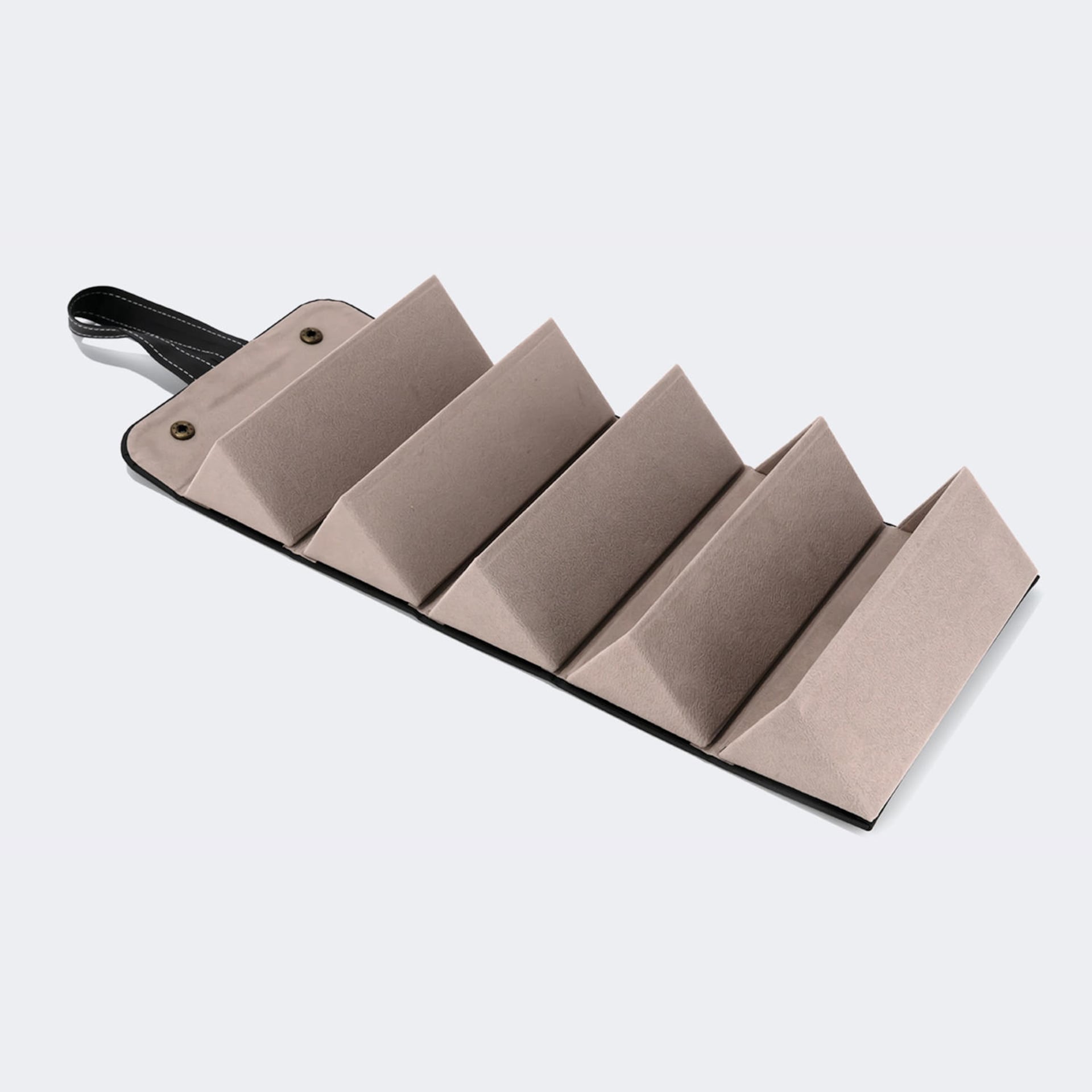 High-end Leather Hanging Black Eyeglasses Storage Box | Zeelool Glasses0