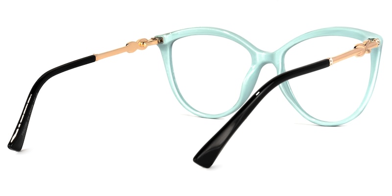 Omari Cateye Black Glasses | Zeelool Glasses3
