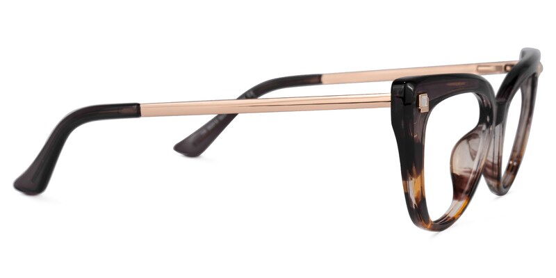 Mendoza Cateye Gray Glasses | Zeelool Glasses2
