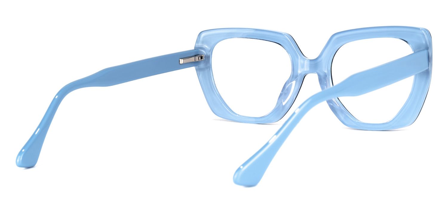 Bisasor Square Blue-Tortoise Glasses | Zeelool Glasses