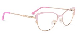 Donald Cat Eye Pink Glasses2