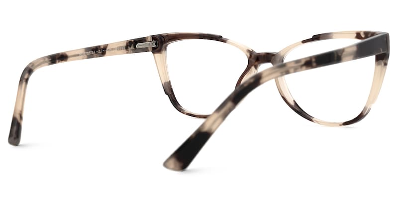 Rowe Cateye Light-Tortoise Glasses | Zeelool Glasses3