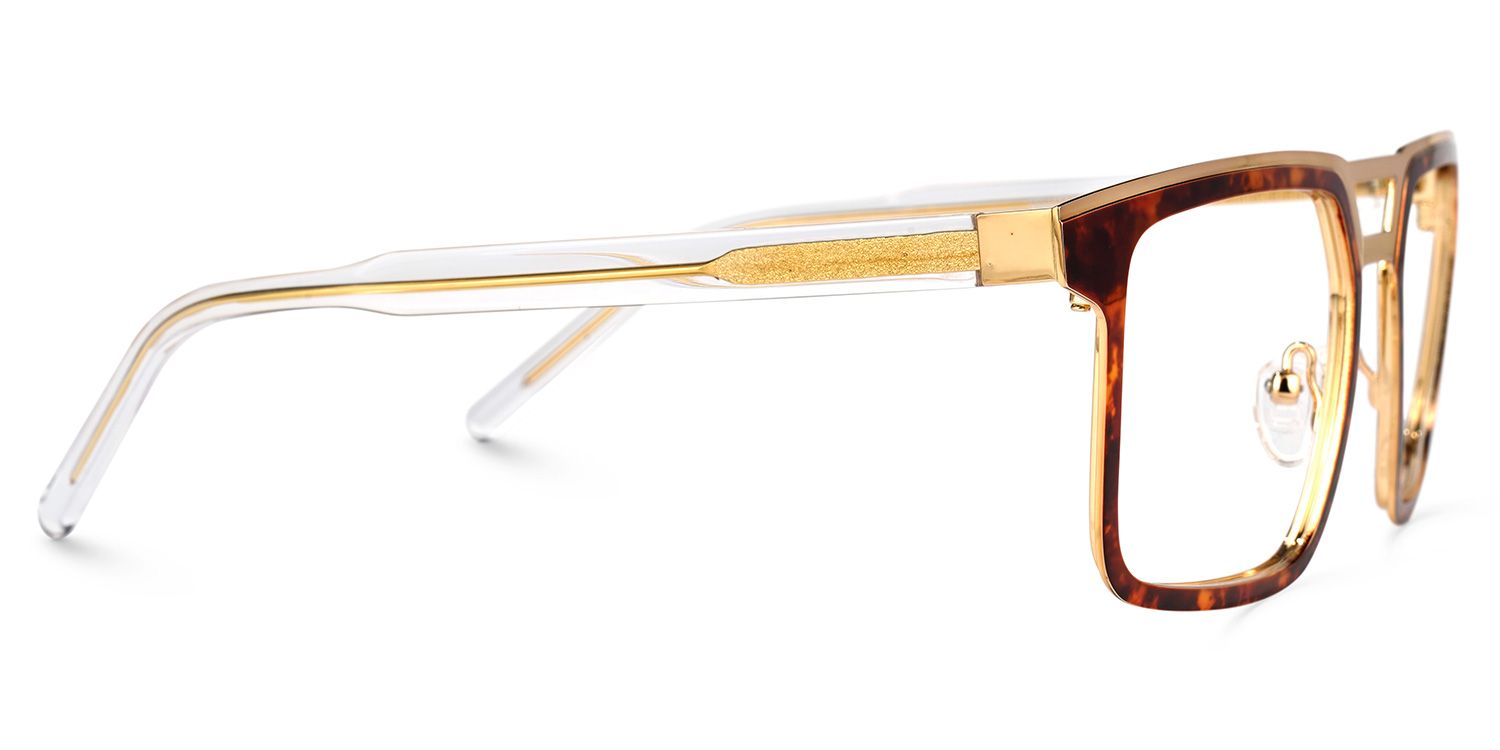Wirtz Geometric Tortoise Glasses | Zeelool Glasses