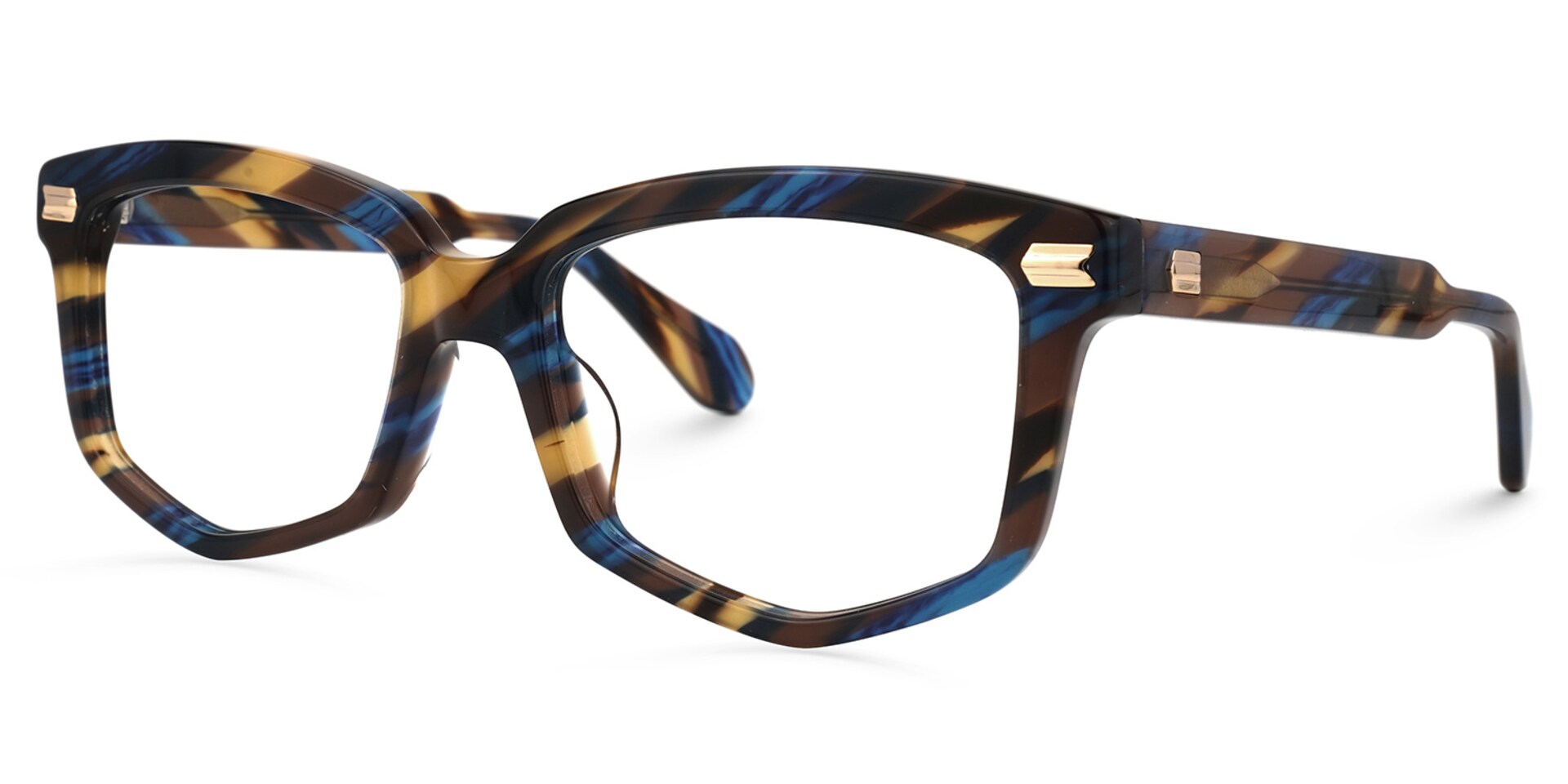 Geri Geometric Multicolor Glasses | Zeelool Glasses1