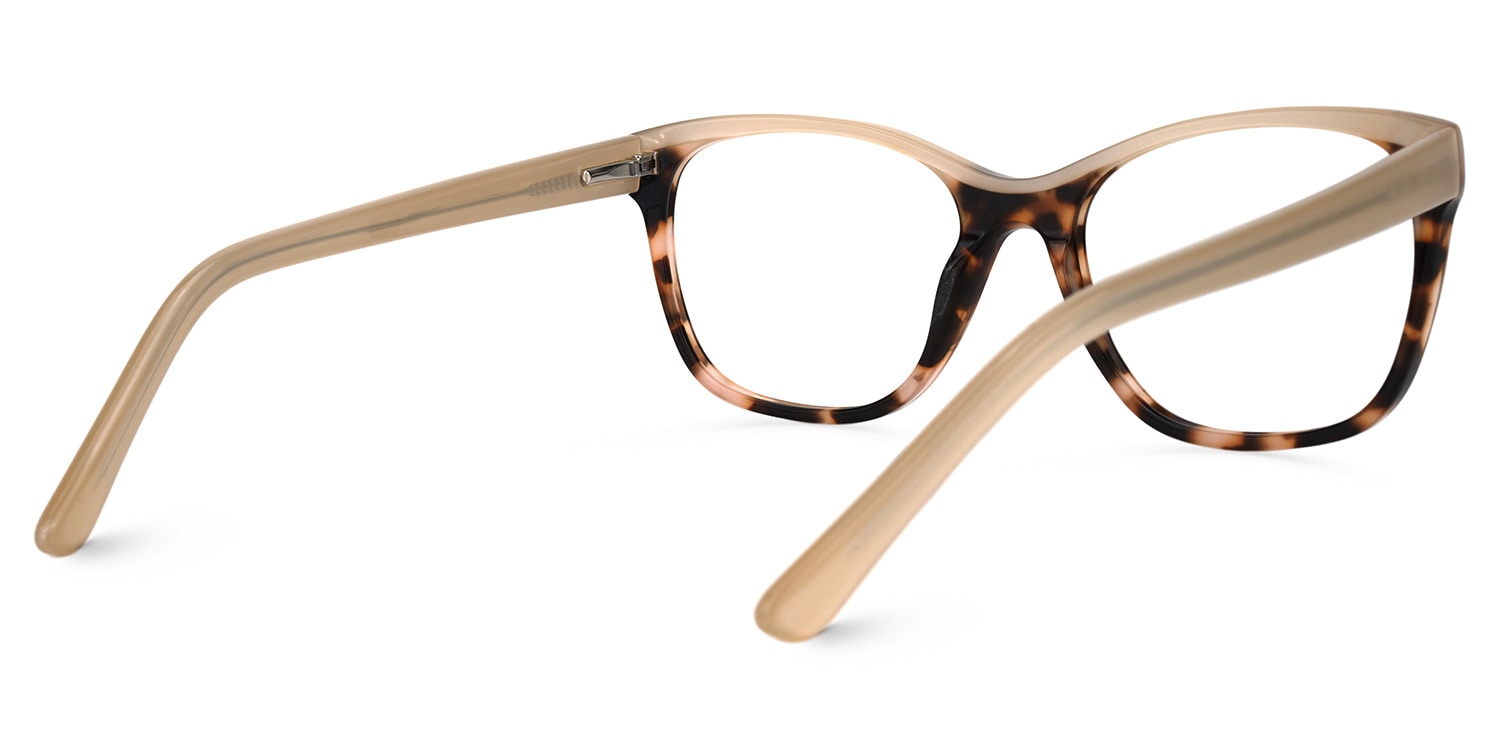 Harper Square Tortoise Glasses  | Zeelool Glasses3