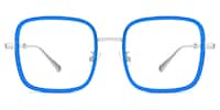 Ozzy Square Blue Glasses0