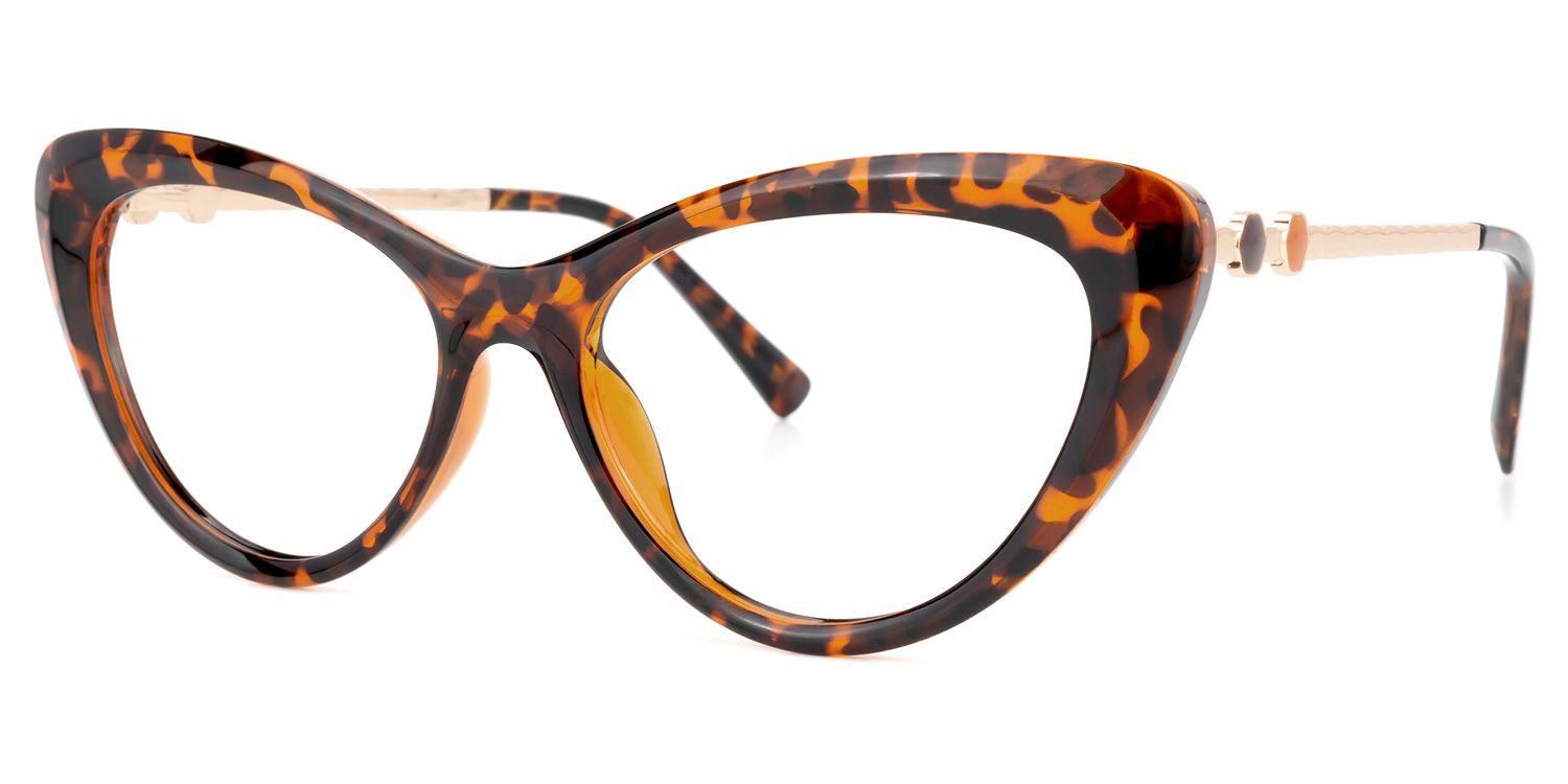 Bender Cateye Tortoise Glasses | Zeelool Glasses1