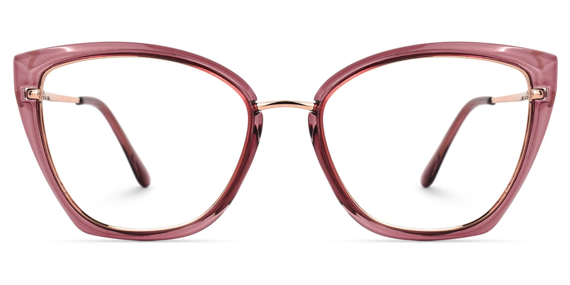 Montalvo Cateye Pink Glasses | Zeelool Glasses0
