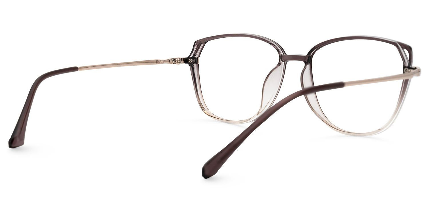 Haygood Cateye Purple Glasses | Zeelool Glasses3