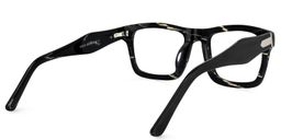 Riley Black Rectangle Glasses4
