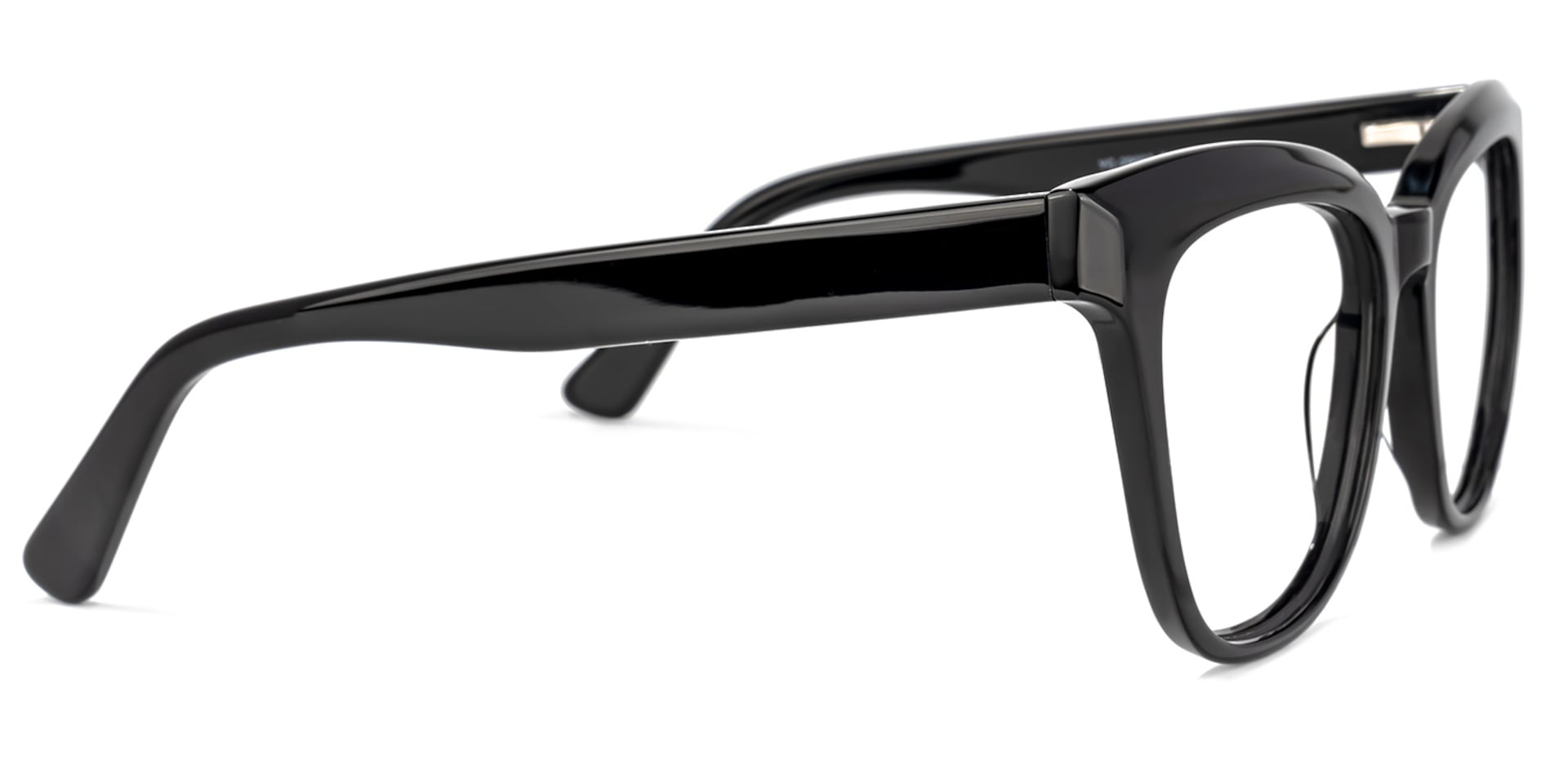 Payne Square Black Glasses | Zeelool Glasses2