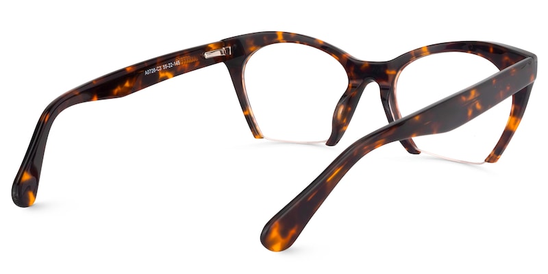 Christine Cat Eye Tortoise Glasses | Zeelool Glasses4
