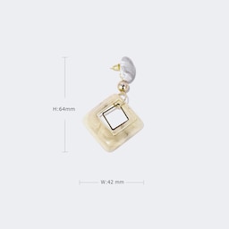 Stylish Polished Acetate Earrings3