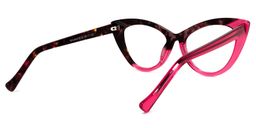 Maxine Cateye Red Glasses3