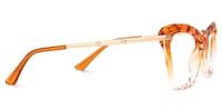 Juliet Cateye Orange Glasses2