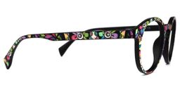 Street-Artist Round Purple-Floral Glasses2