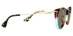 Clement Cat Eye Floral Sunglasses2