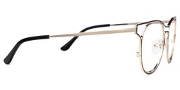 Chasity Oval Gold Glasses2