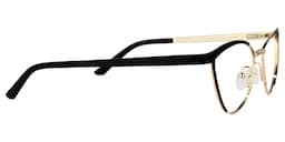 Sydney Cat Eye Black Glasses2