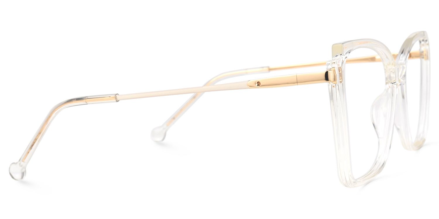 Blount Square Clear Glasses | Zeelool Glasses2