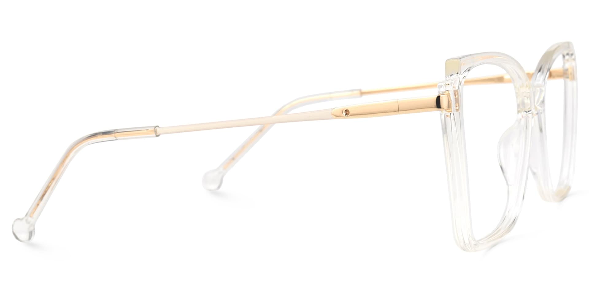 Blount Square Crystal Glasses | Zeelool Glasses2