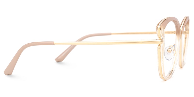 Dunlop Cateye Pink Glasses | Zeelool Glasses2