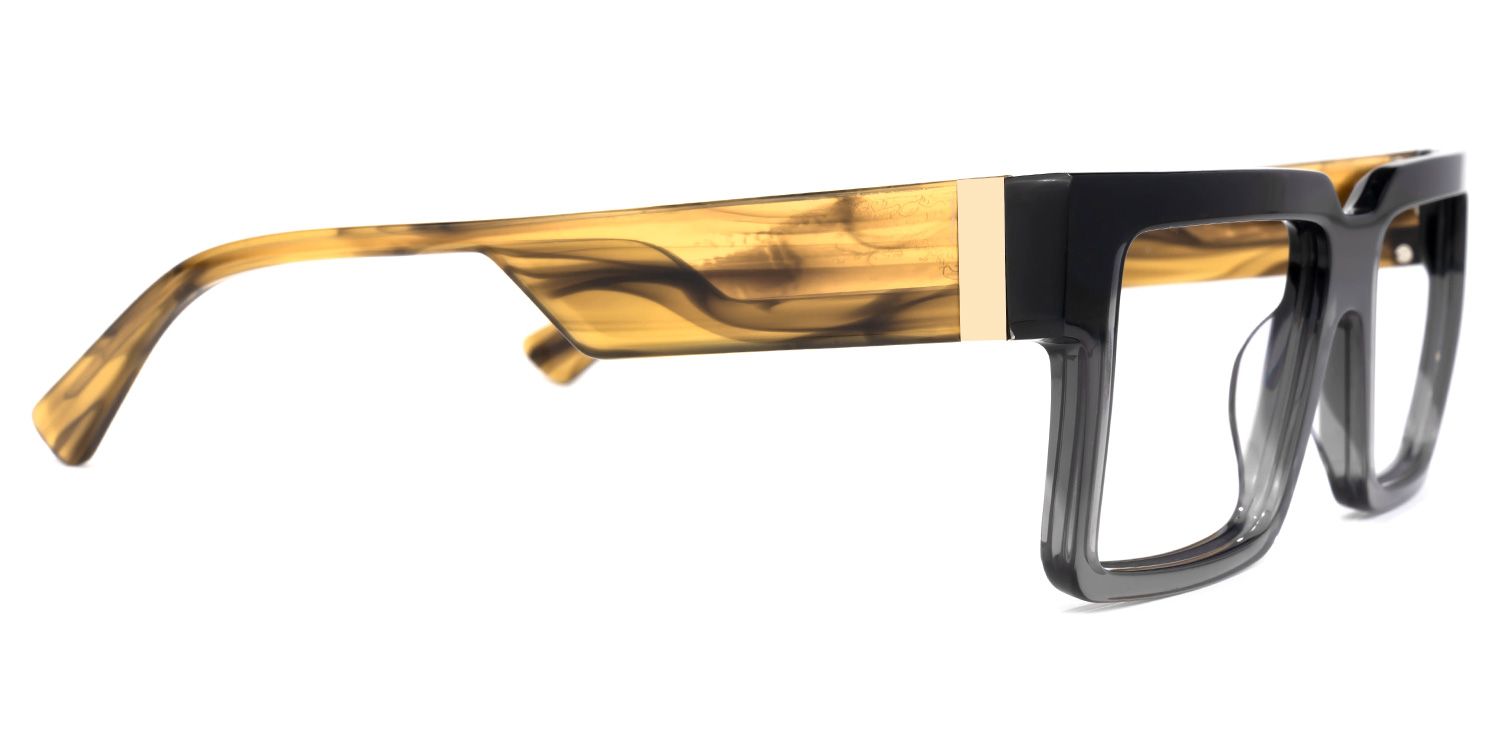 Palacious Square Two-Tone Glasses | Zeelool Glasses2